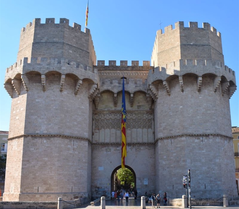 Most beautiful buildings in Valencia – Serranos Towers Most beautiful buildings in Valencia - Serranos Towers